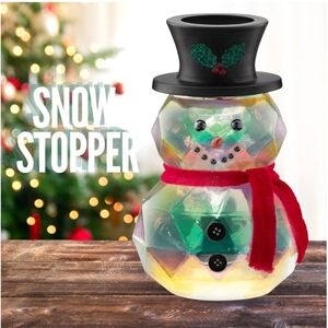 Scentsy Snowman Warmer with Red Scarf and Black Hat